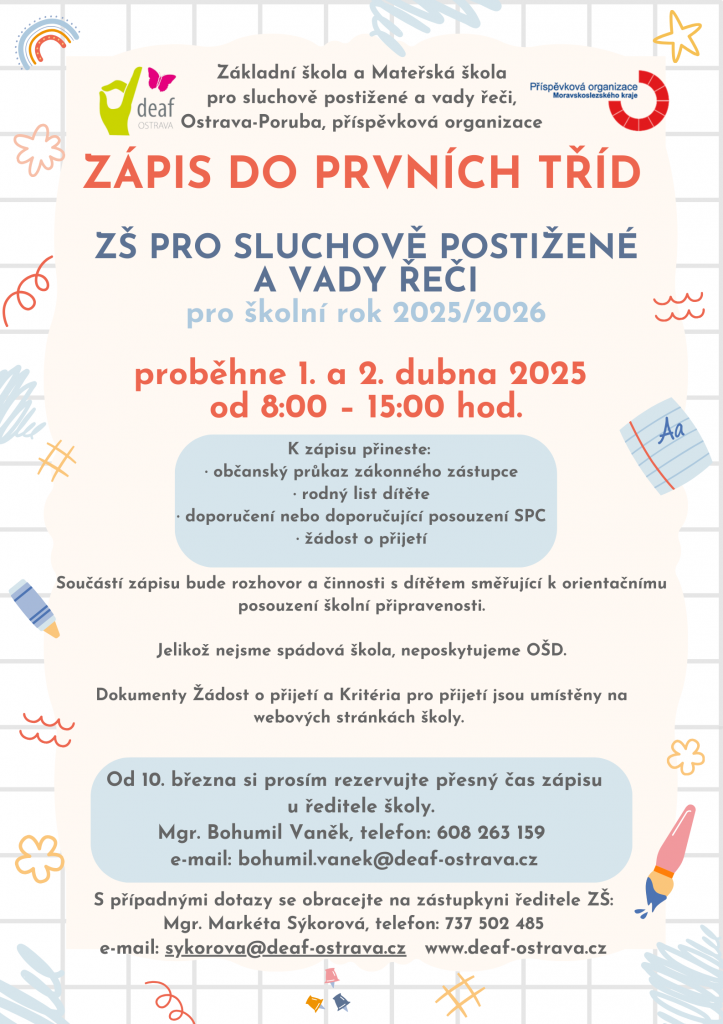 ZŠ zápis